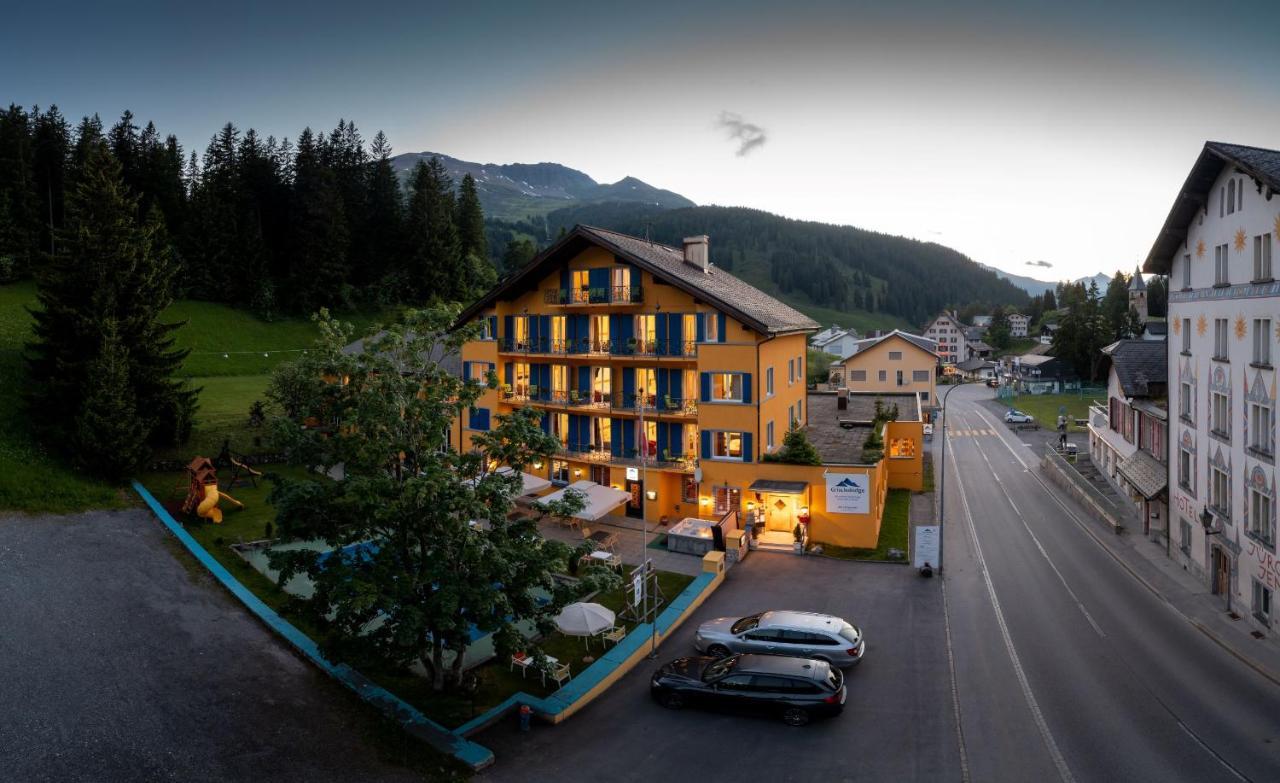 Grischalodge Das Hotel Mit Bergblick Seit 1929 - Schlicht, Preiswert Und Mit Einem Touch Nostalgie Parpan Eksteriør bilde