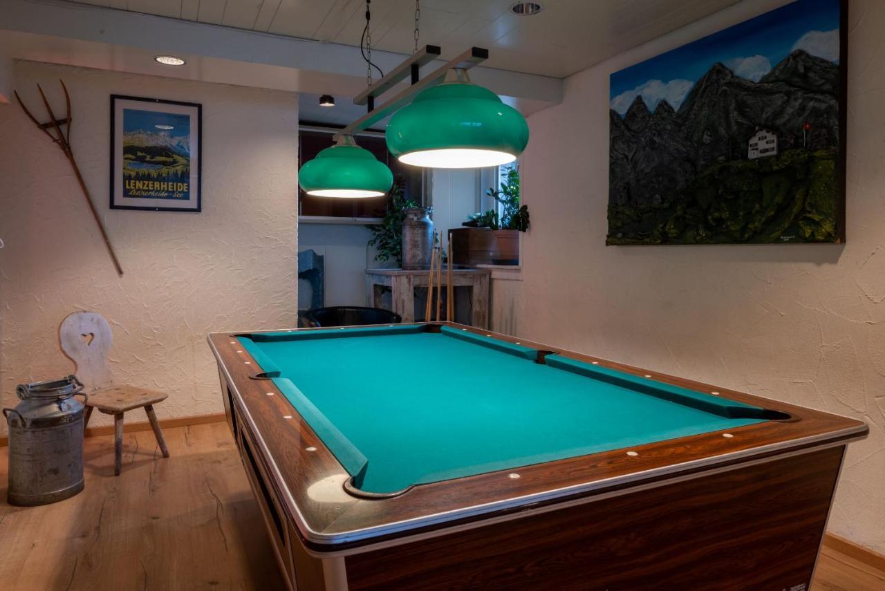 Grischalodge Das Hotel Mit Bergblick Seit 1929 - Schlicht, Preiswert Und Mit Einem Touch Nostalgie Parpan Eksteriør bilde