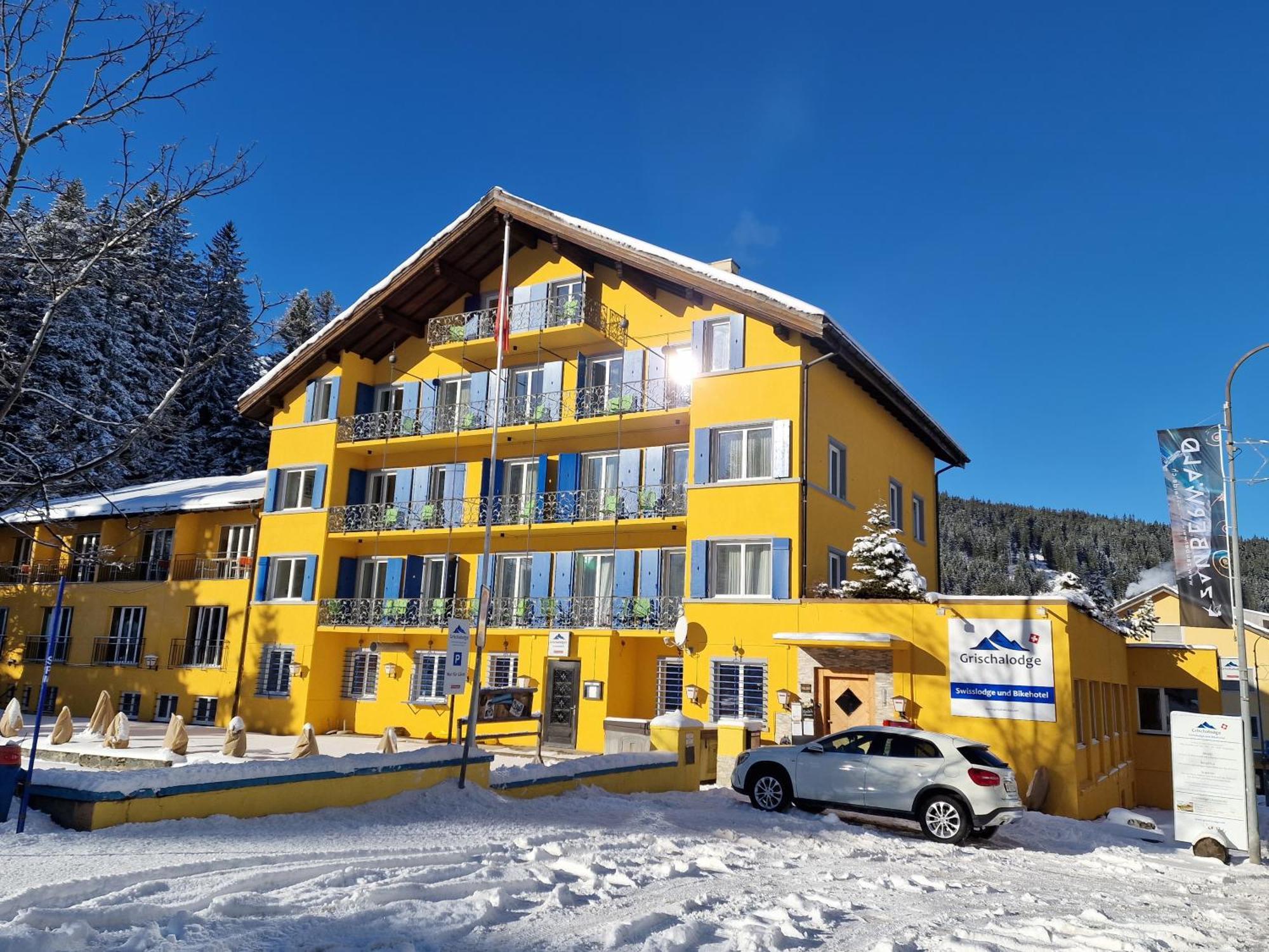 Grischalodge Das Hotel Mit Bergblick Seit 1929 - Schlicht, Preiswert Und Mit Einem Touch Nostalgie Parpan Eksteriør bilde
